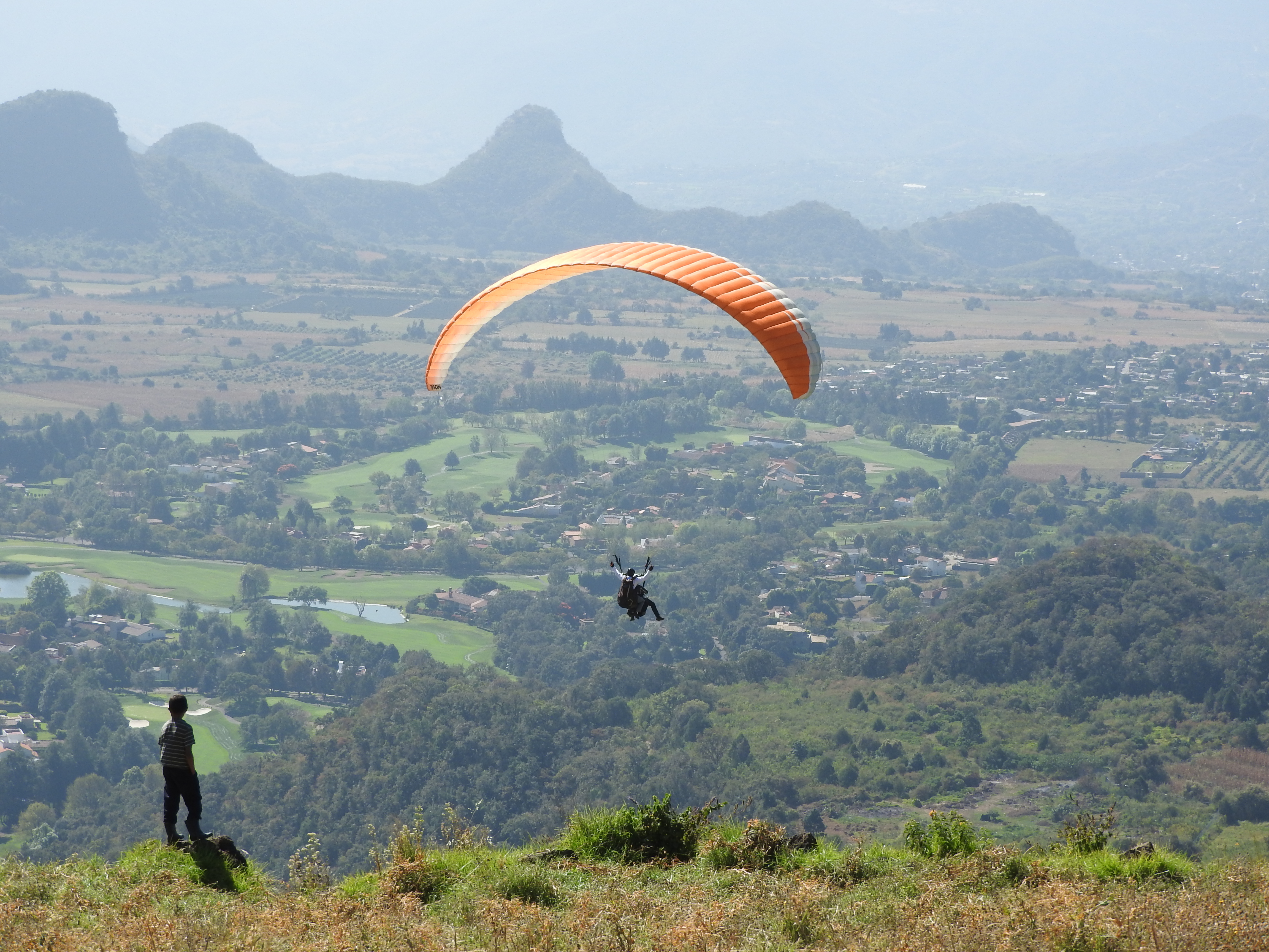 Vuelo en Parapente